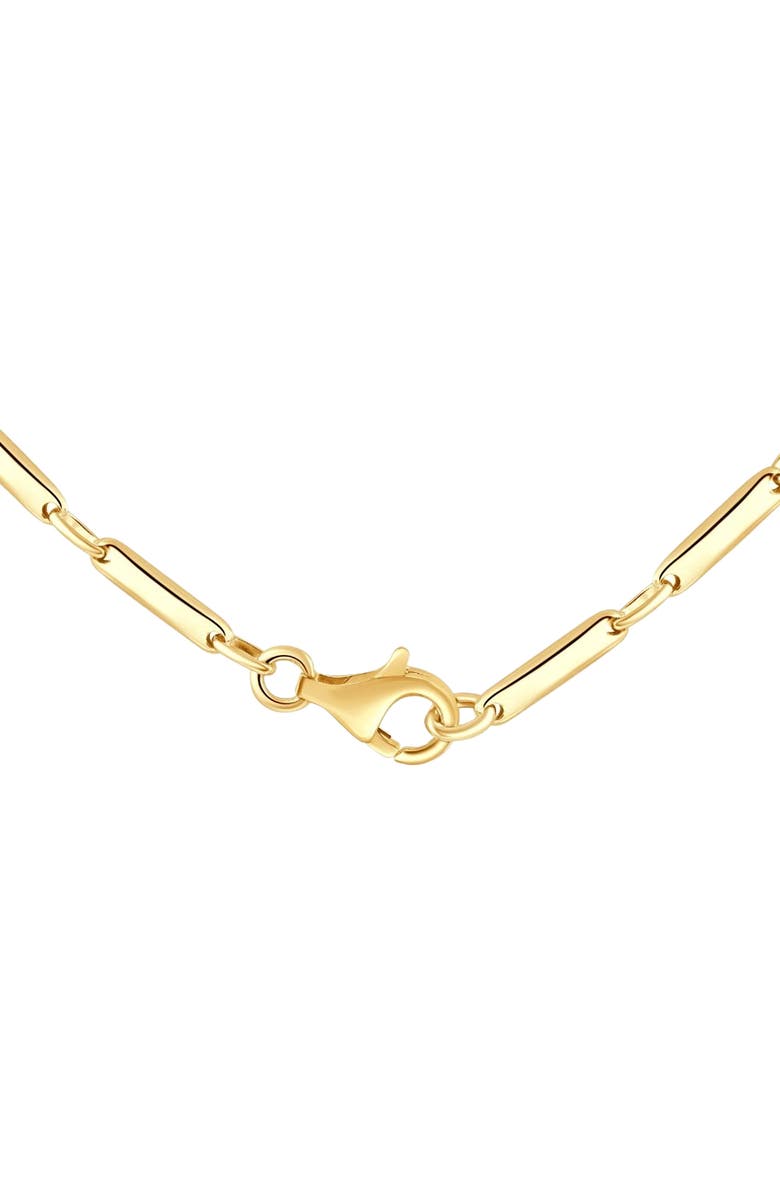 Bliss Diamond 14k Gold Women's 24" Chain Necklace 10 Grams 2.5mm Thick, Alternate, color, 14K Yellow Gold