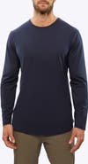 Cuts AO Curved Hem Long Sleeve T-Shirt