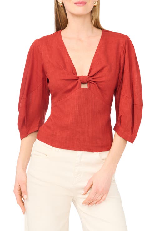 Knot Front Top