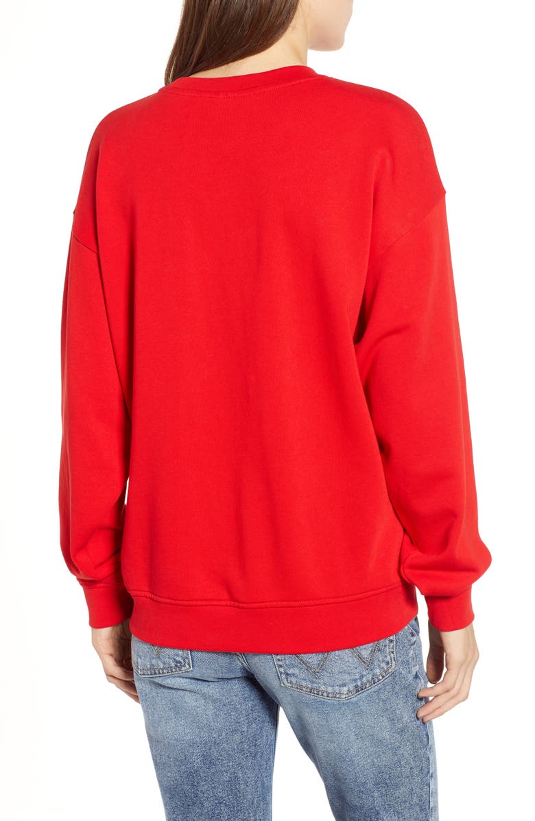 Wrangler Logo Sweatshirt, Alternate, color, 