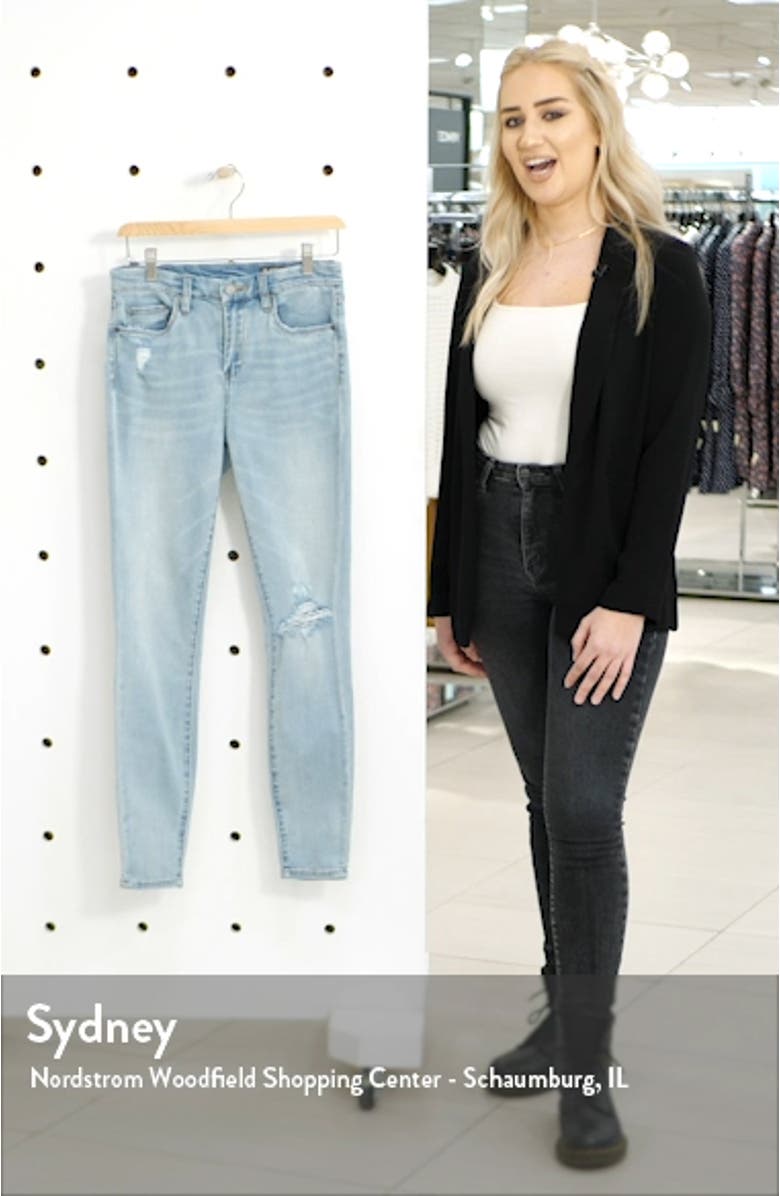 The Great Jones High Waist Ripped Jeans, sales video thumbnail