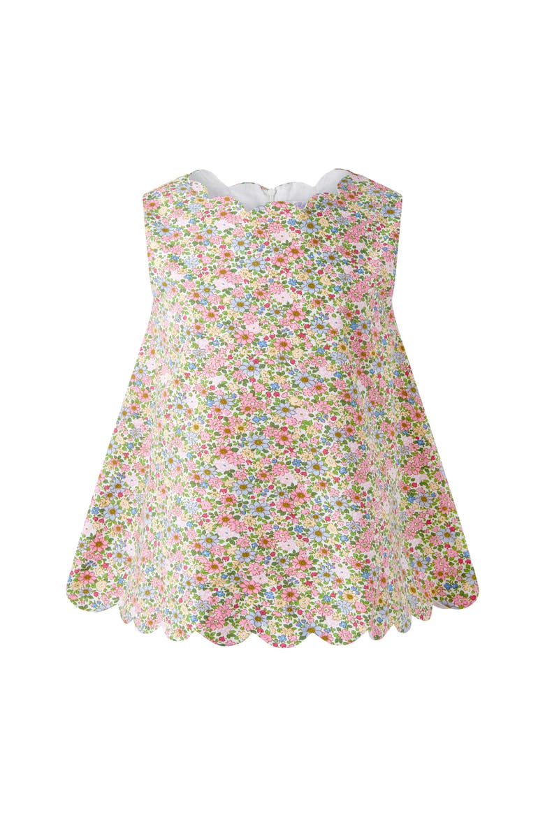 Floral Scalloped Set, Alternate, color, Pink