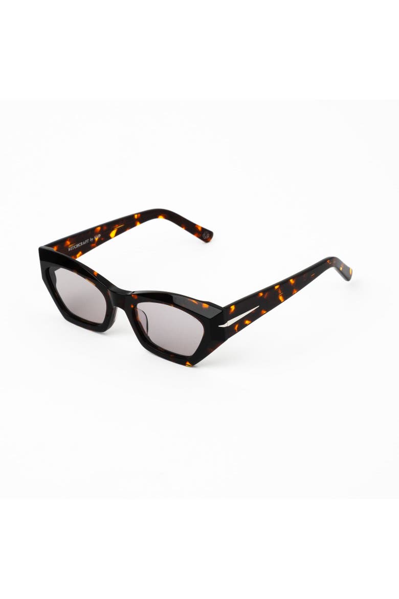 Witchcraft Sunglasses, Alternate, color, Tortoise - Tinted Grey