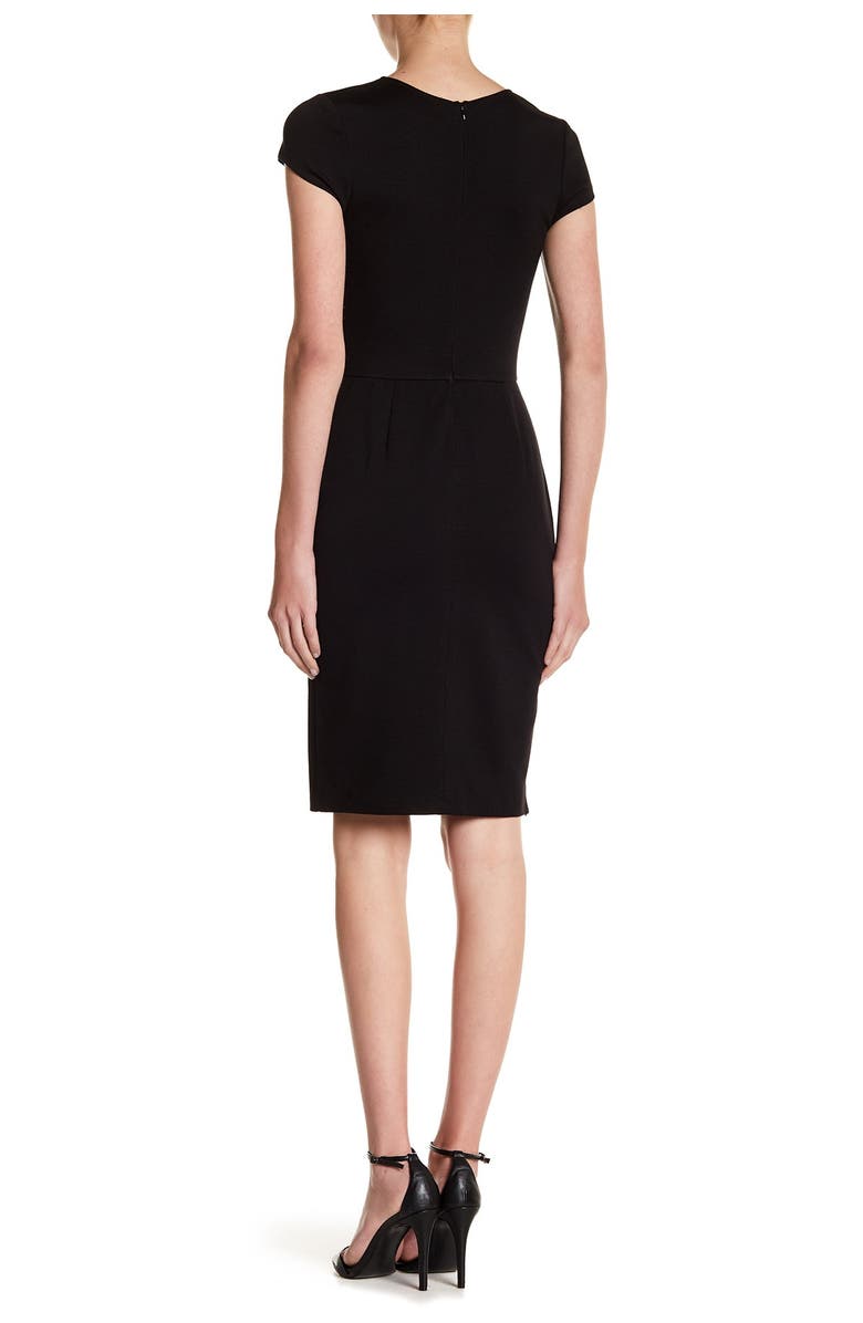 LOVE...ADY Ruffle Cap Sleeve Sheath Dress, Alternate, color, 