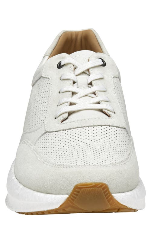 Johnston & Murphy Briley Perforated Sneaker In White