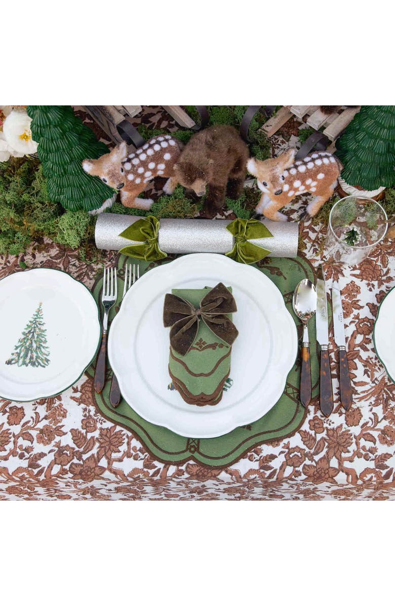 Mrs. Alice Doris Napkins, Alternate, color, Green