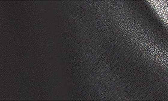 Женские Michael Kors Faux Leather Moto Jacket — фото 7