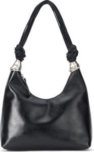 STAUD Cuff Leather Shoulder Bag