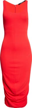 Jacquemus Regata Scoop Neck Midi Dress