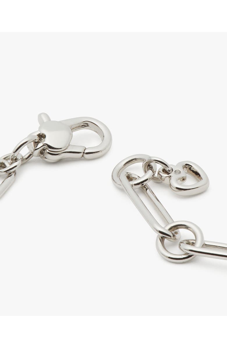 Kate Spade New York silver lining id bracelet, Alternate, color, 