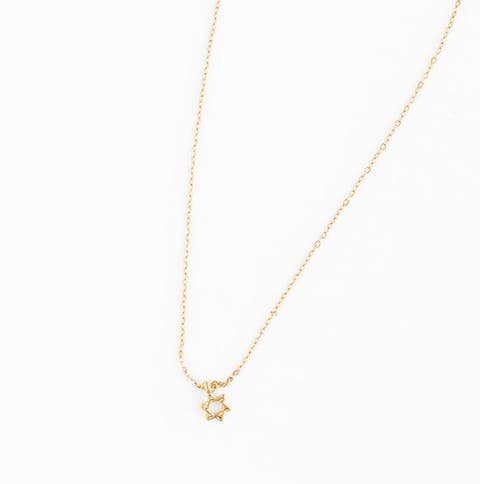 Star Of David Pendant Necklace