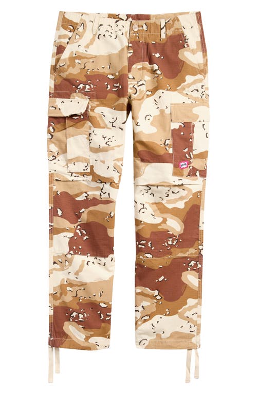 Shop Icecream Fatigue Camo Ripstop Cargo Pants In Fog