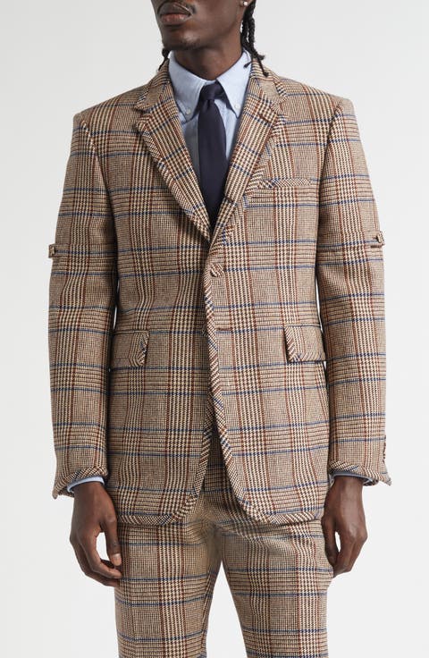 Shrunken Fit Hunting Tweed Armband Sport Coat