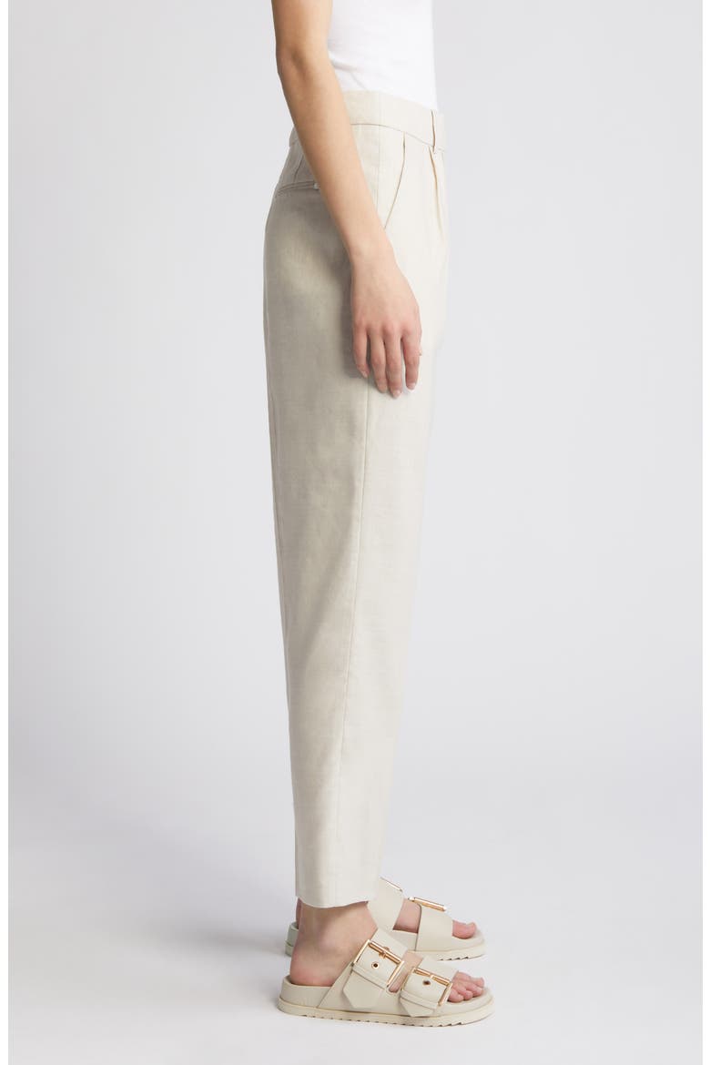 Whitney Pleat Front Pants, Alternate, color, NEUTRAL BEIGE