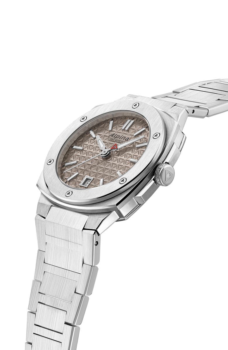 ALPINA Alpiner Extreme Bracelet Watch, 34mm, Alternate, color, Silver-Tone