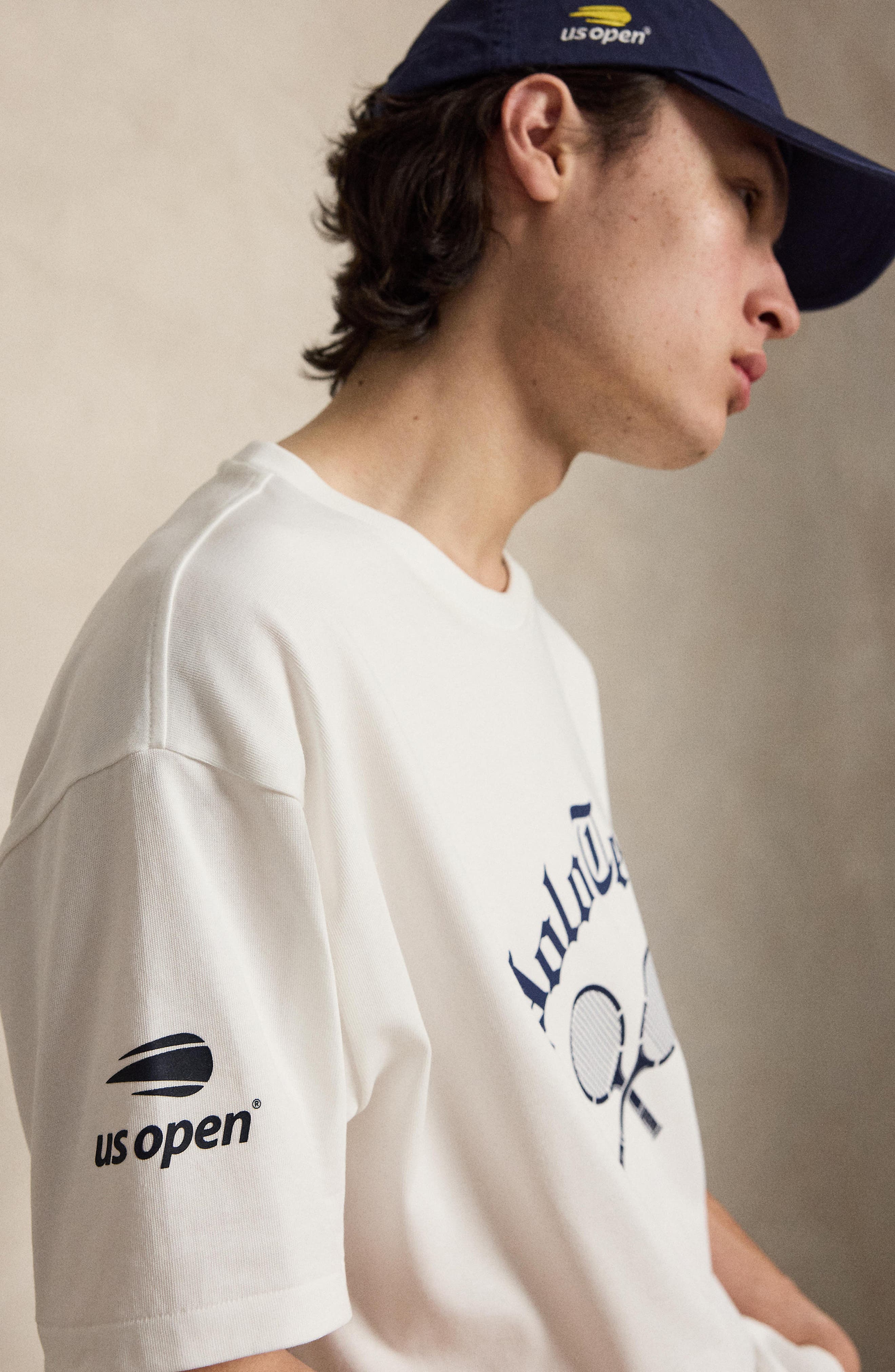 Polo Ralph Lauren US Open Big Fit Polo Tennis Cotton Graphic T