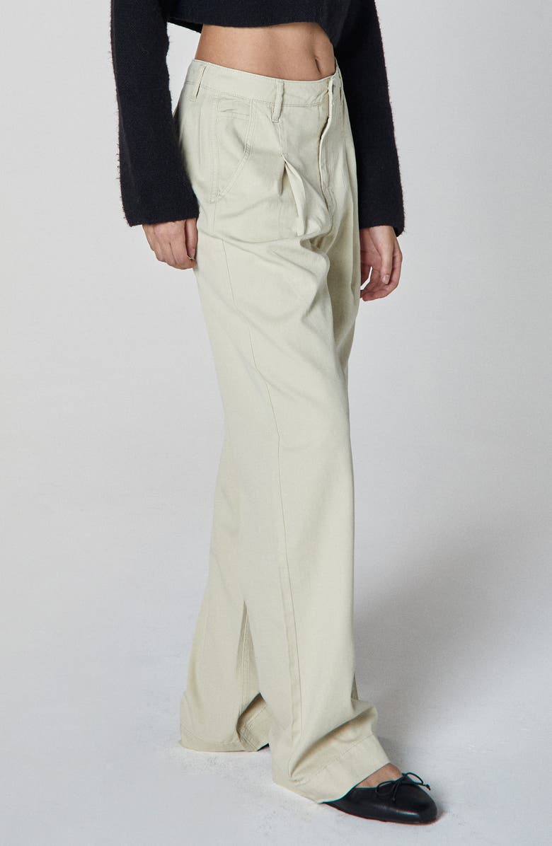 Unpublished Zoey High Waist Pleat Front Wide Leg Pants, Alternate, color, 