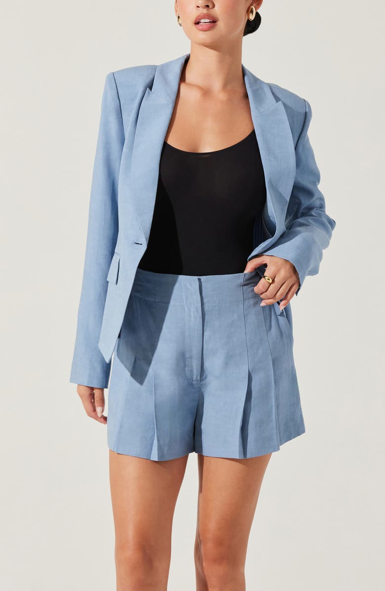 ASTR the Label Artice Pleated Shorts, Alternate, color,