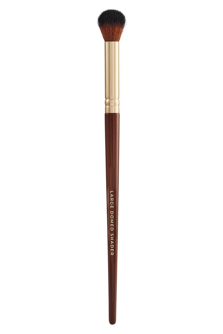 Pantherine Large Domed Blender Brush, Alternate, color, BROWN