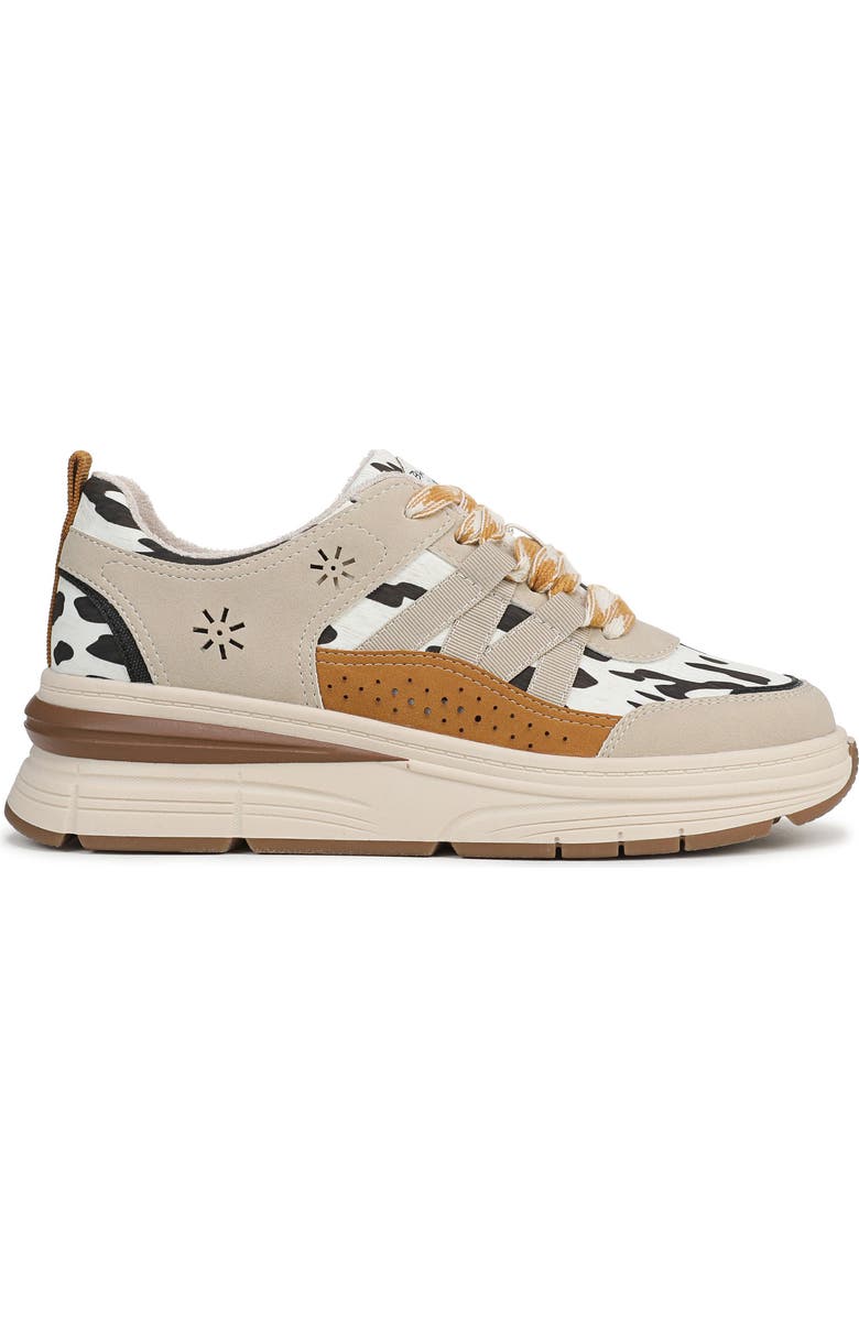 Blowfish Malibu Laurel Sneaker, Alternate, color, Tan/ Gold Multi Suede