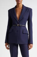Michael Kors Collection Sculpted Crepe Blazer