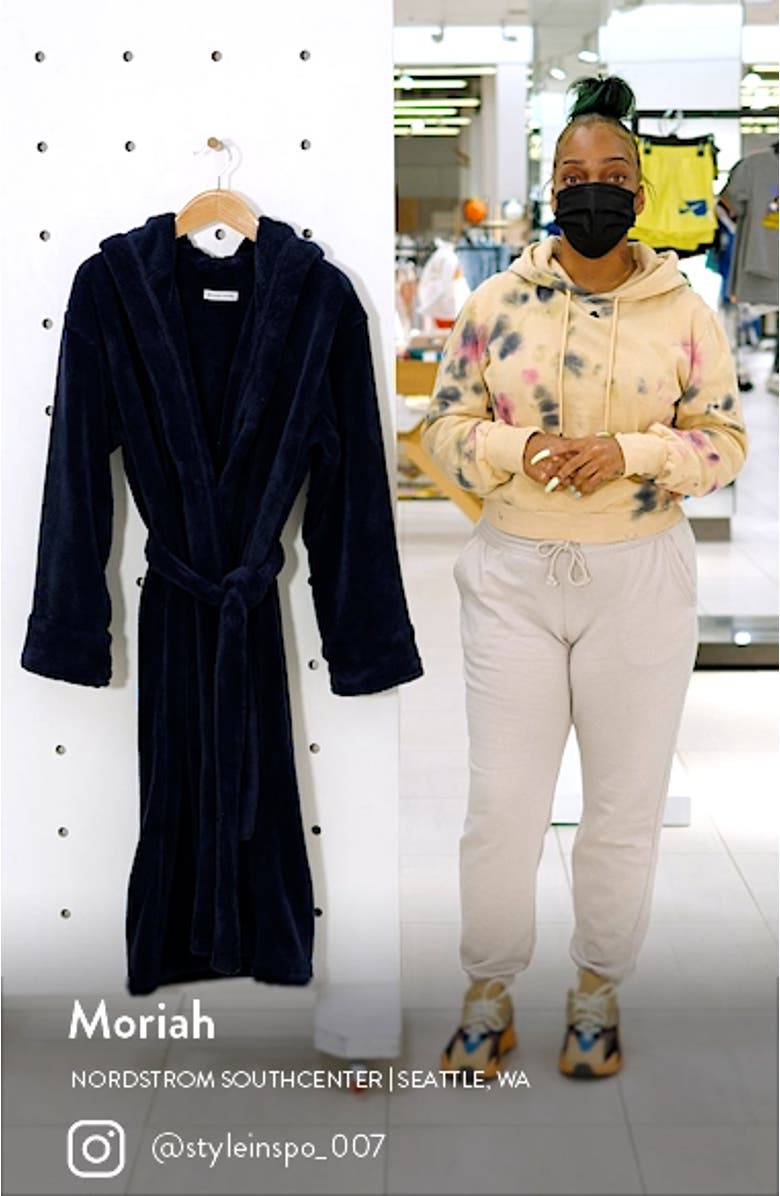 House Plush Hooded Robe, sales video thumbnail