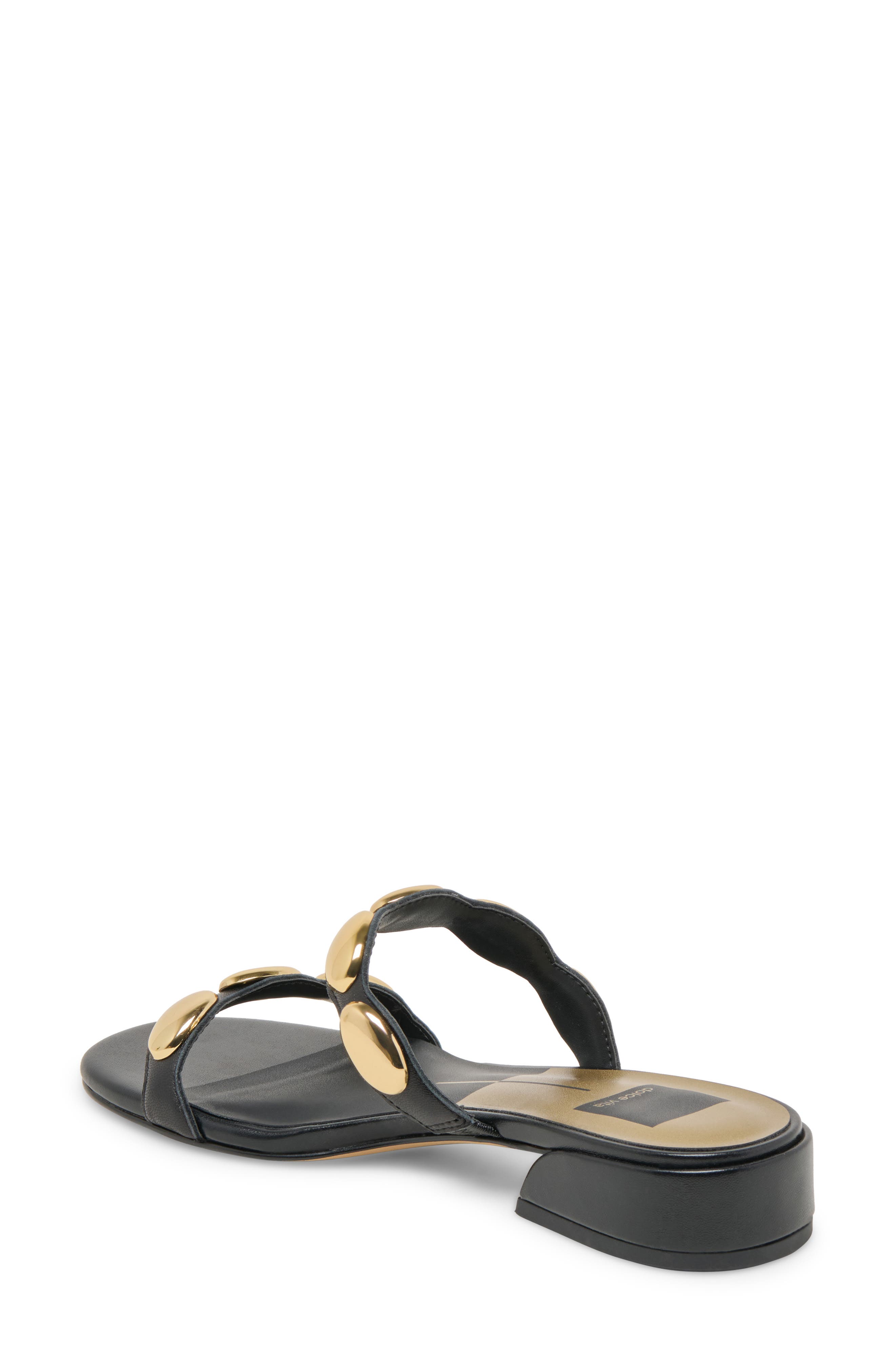 Dolce Vita Fresco Slide Sandal, Alternate, color, Black Leather