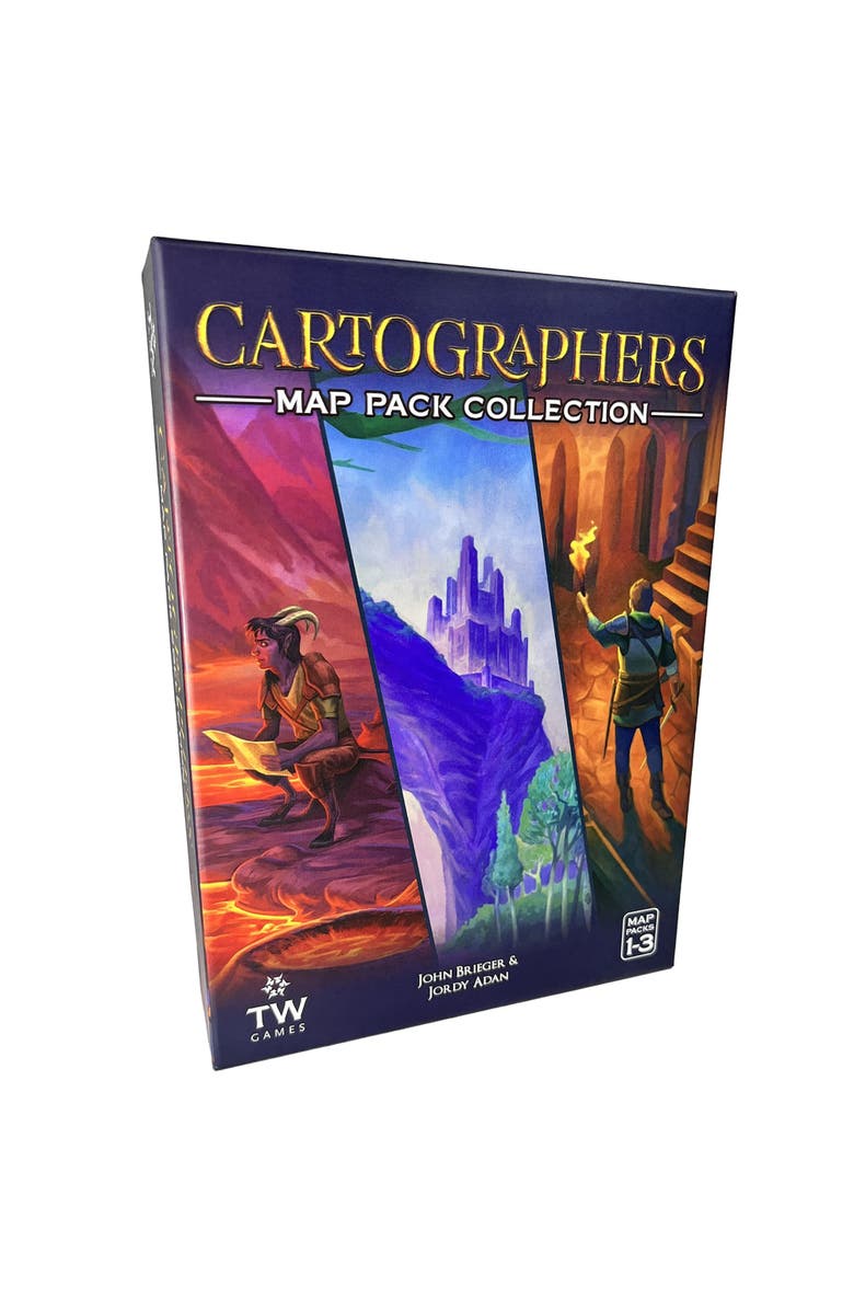 Thunderworks Games Cartographers Map Pack, Expansion Set Kids 10+, Main, color, 