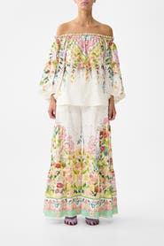 Camilla Trouser With Tiered Panels