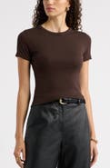 Nordstrom Ribbed Crewneck T-Shirt