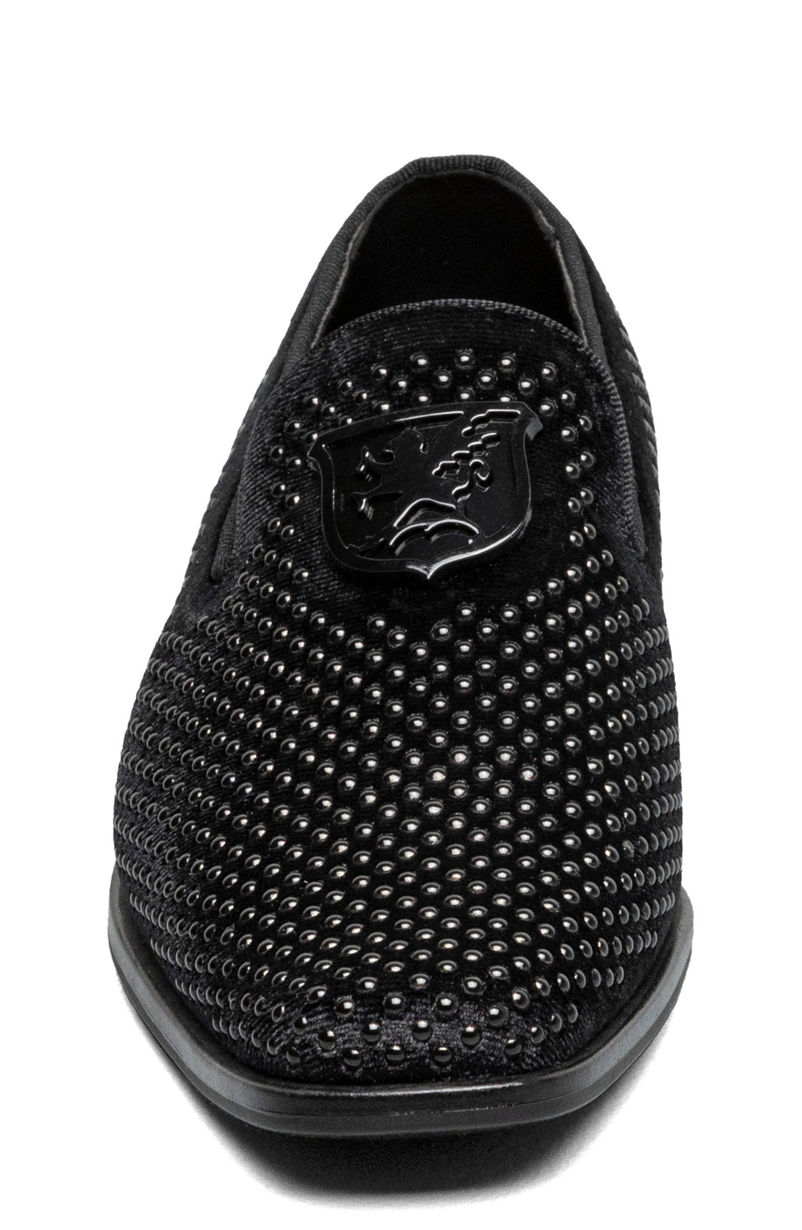 Stacy Adams Kids' Swagger Slip-On Loafer, Alternate, color, Black