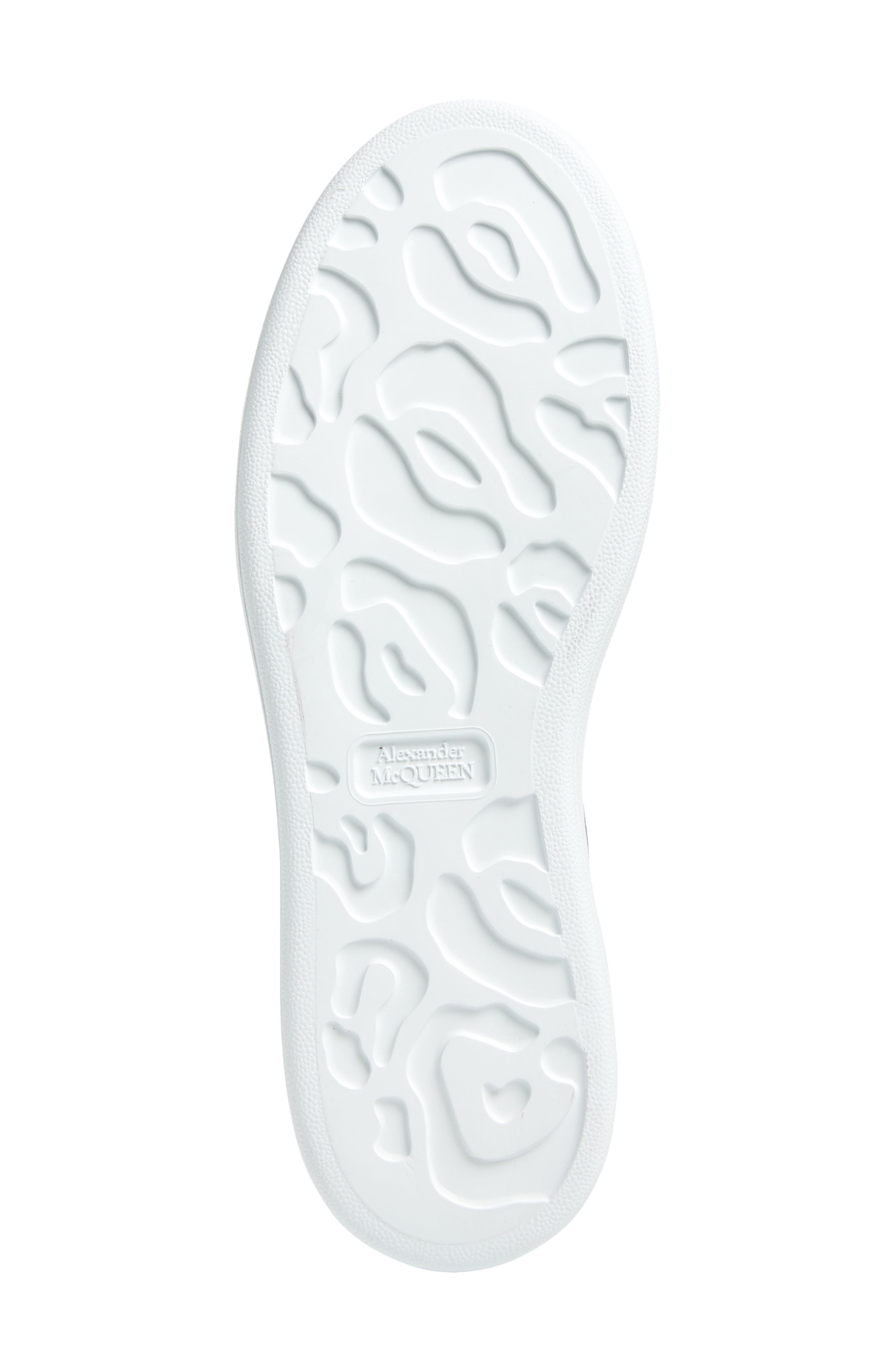 McQueen Oversize Sneaker, Alternate, color, White/ Cool Grey