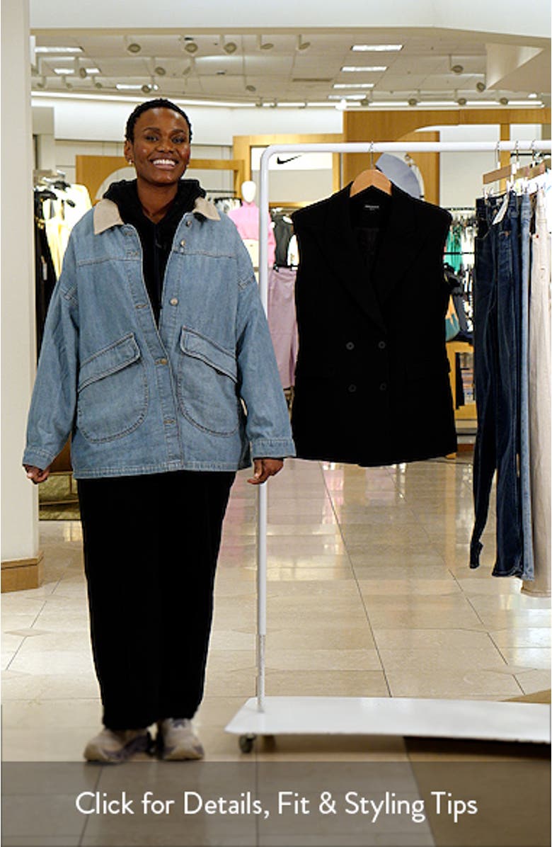 Sleeveless Ponte Blazer Vest, sales video thumbnail