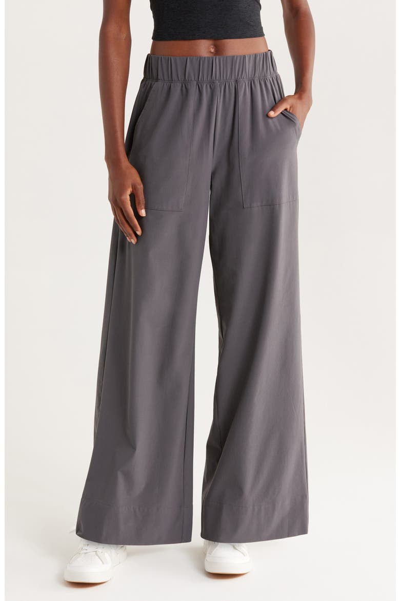Wide Leg Utility Pants, Main, color, GRAPHITE