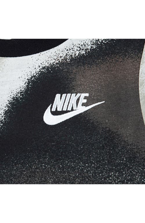 Nike Kids' Club Express Graphic T-shirt & Shorts Set In Gray