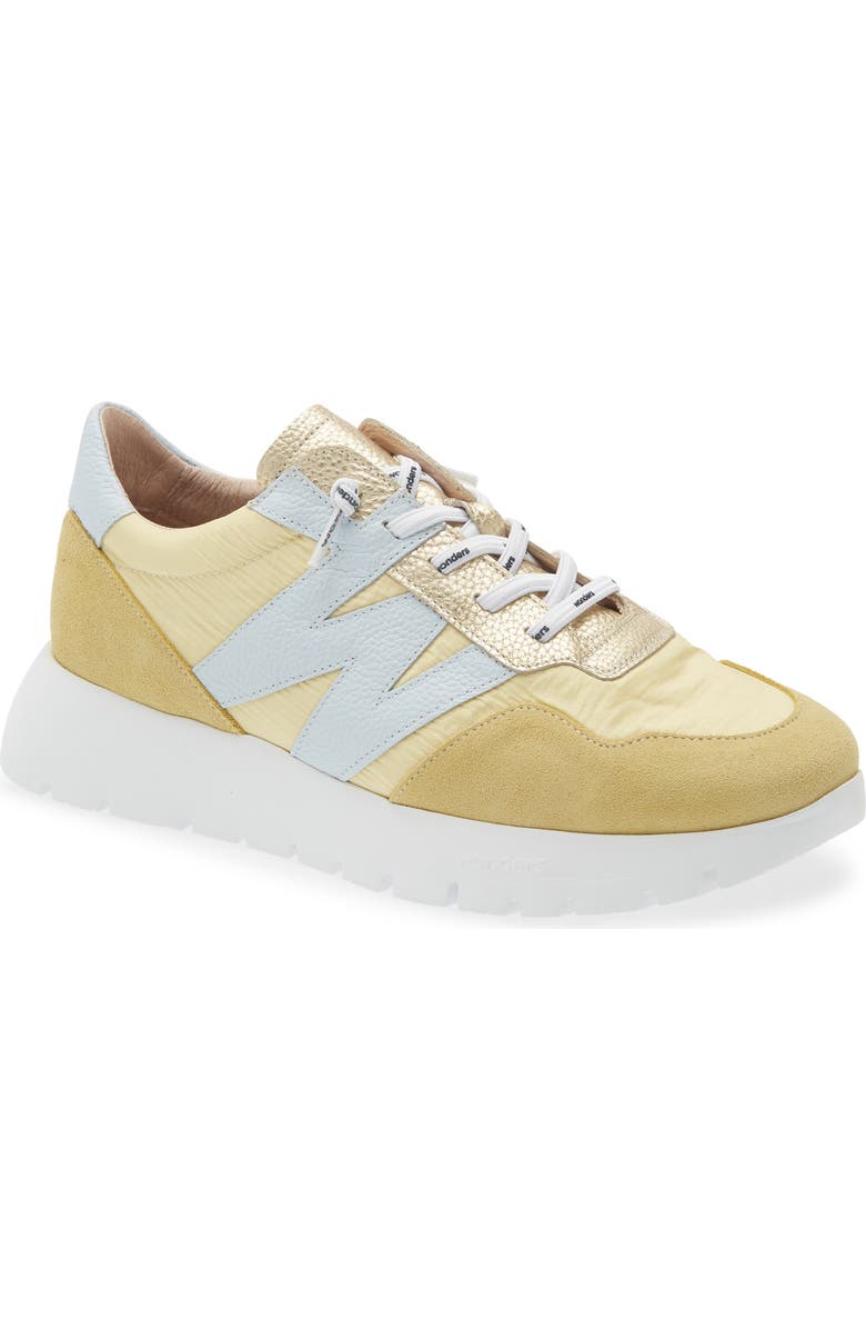 Wonders Lace-Up Platform Sneaker, Main, color, Vanilla/ Aura