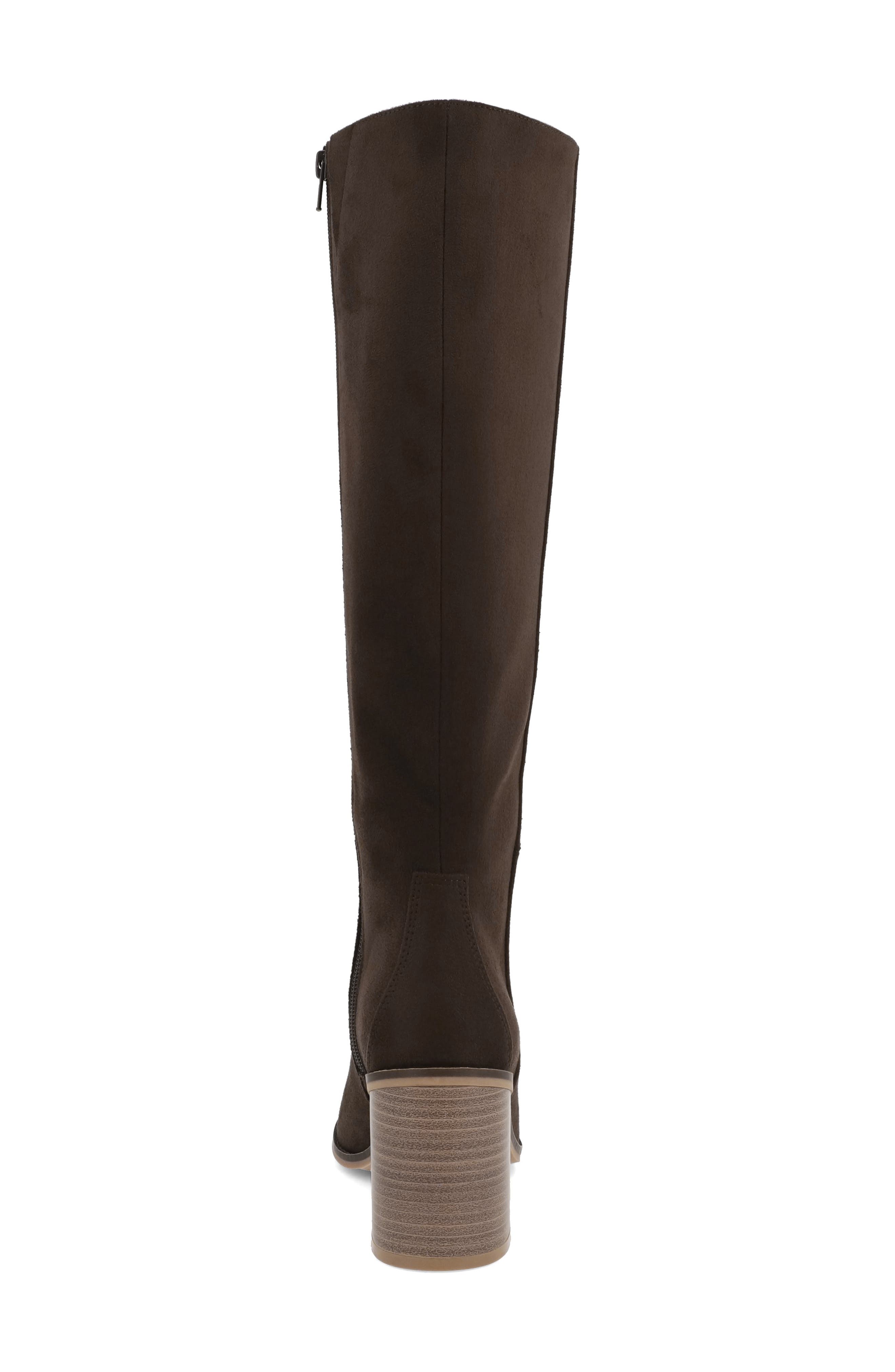 MIA Knee High Boot, Alternate, color, Chocolate