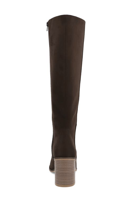 Mia Sabrena Knee High Boot In Brown