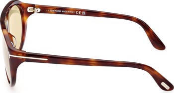 Rex-02 57mm Aviator Sunglasses