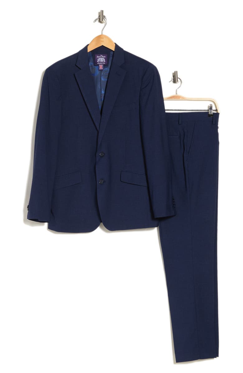 SAVILE ROW CO Classic Fit Houndstooth Suit, Alternate, color, 