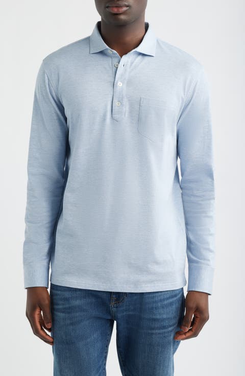 Landon Crown Crafted Long Sleeve Polo