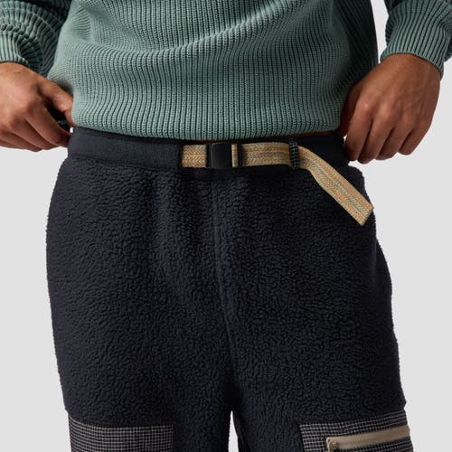 Backcountry Wander Pile-fleece Pant In Black