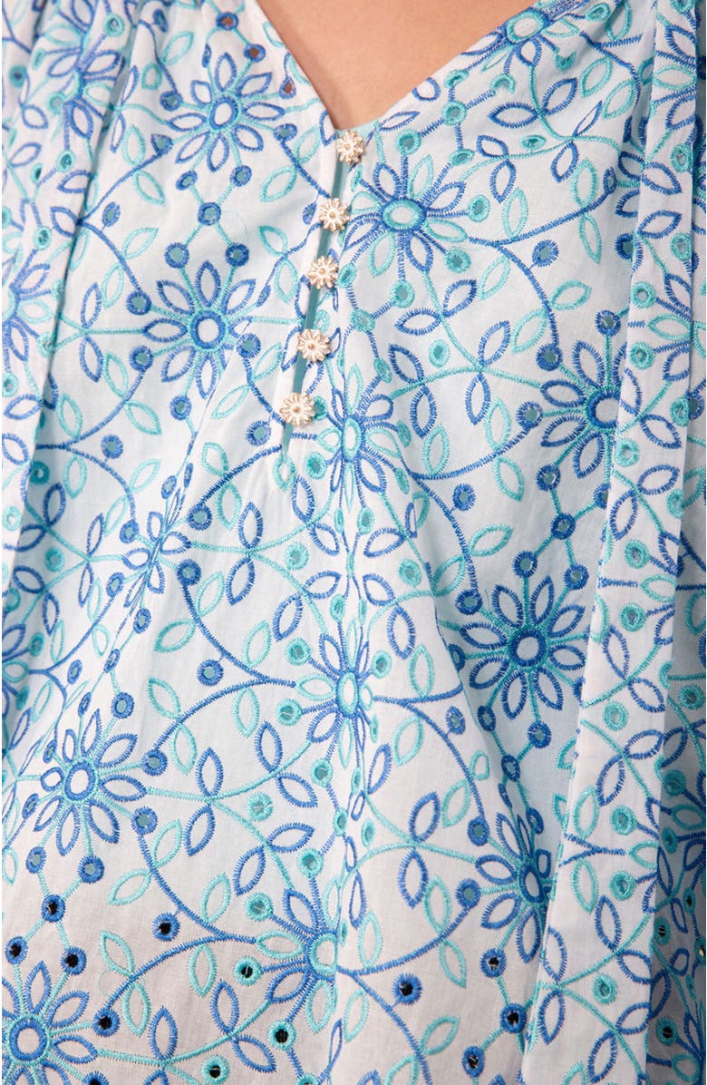 Hale Bob Arianna Eyelet Top, Alternate, color, 