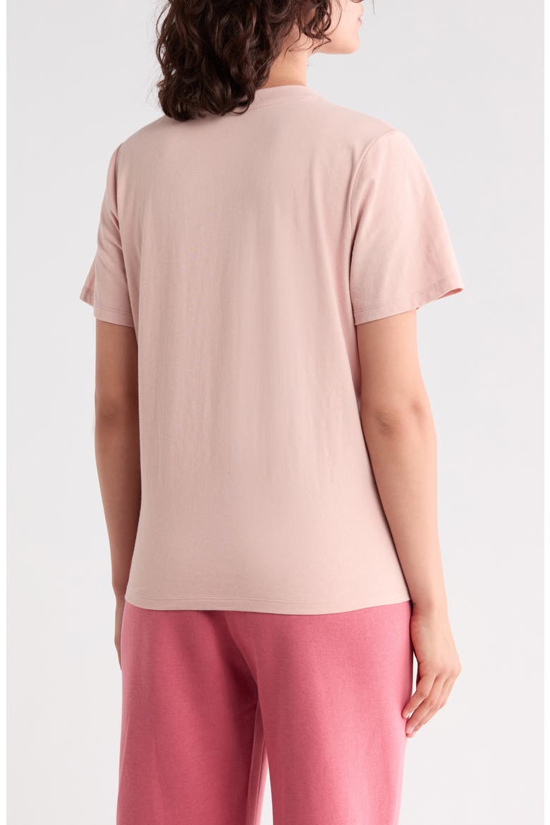 Sarah Beaming Graphic Tee, Alternate, color, DUSTY BLUSH