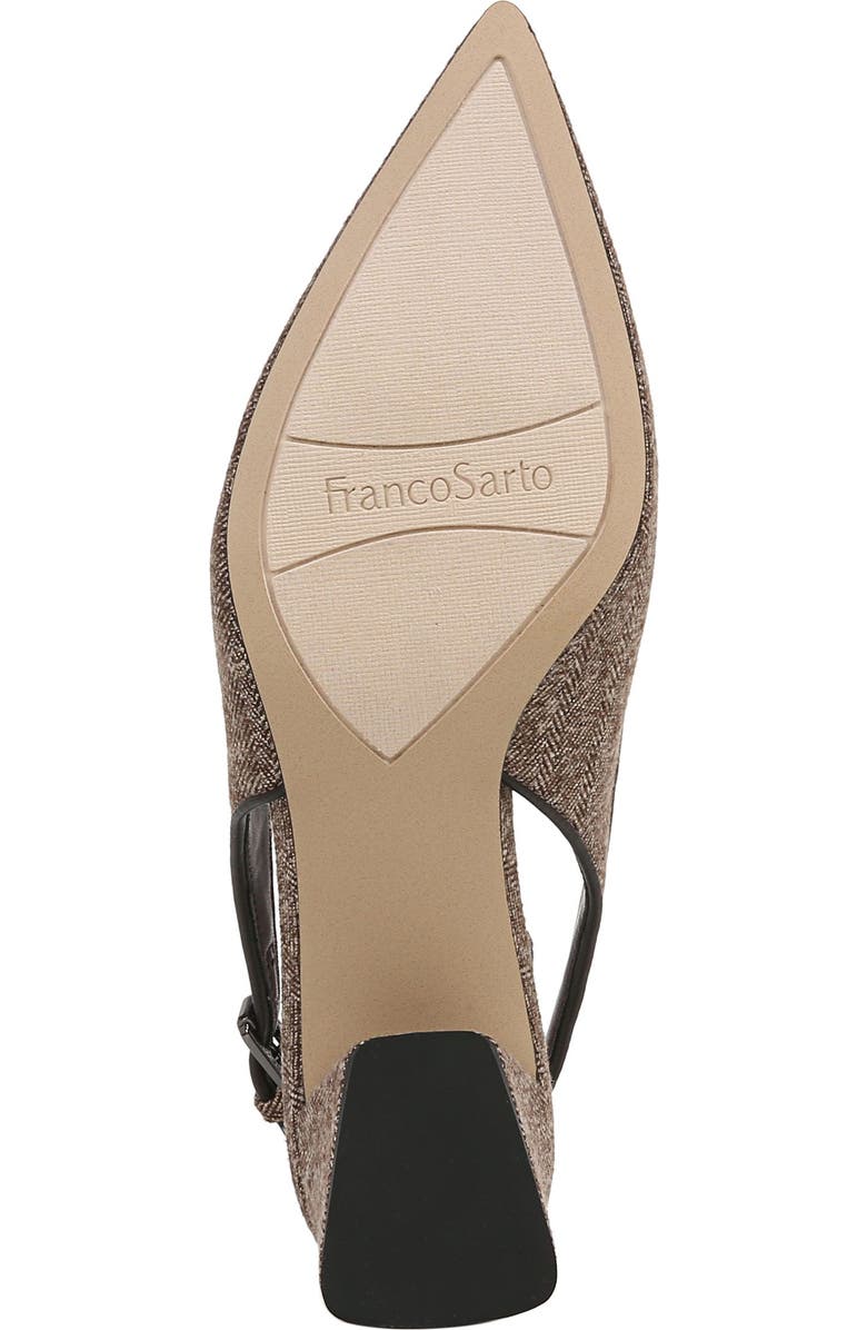 Franco Sarto Racer Slingback Pointed Toe Pump, Alternate, color,