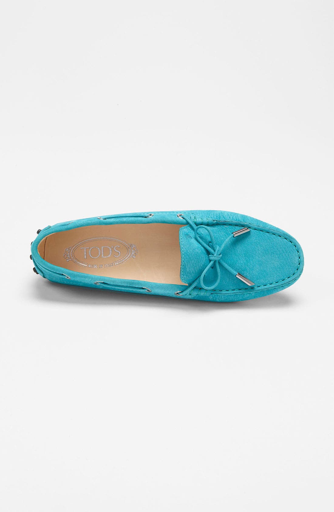 'Heaven Laccetto' Moccasin, Alternate, color, TURQUOISE