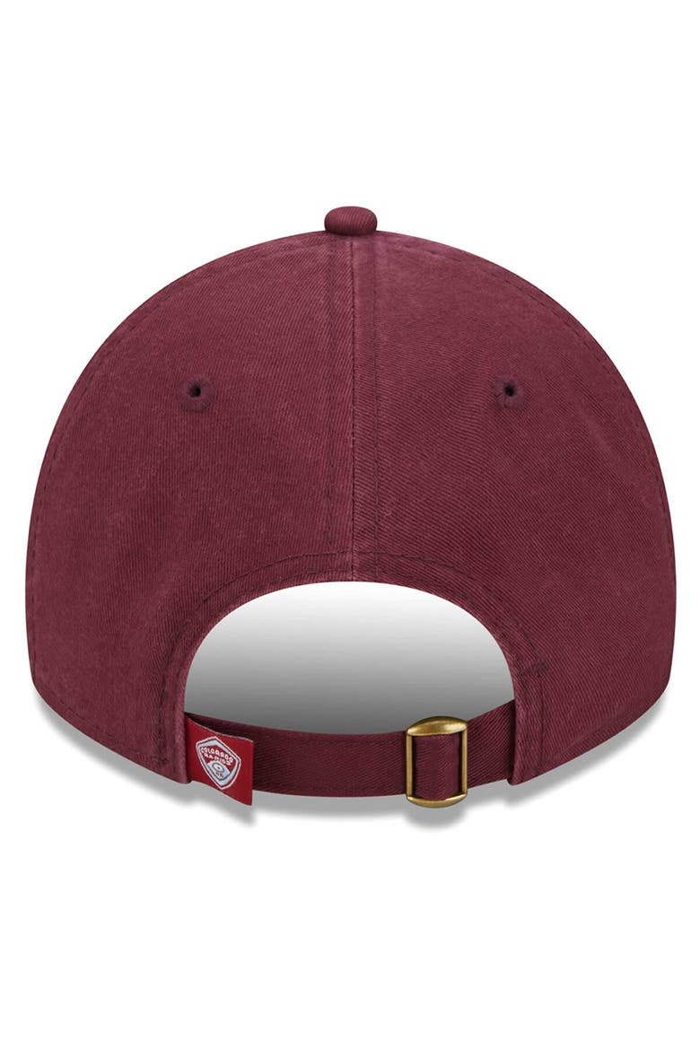 Women's New Era Burgundy Colorado Rapids Throwback 9TWENTY Adjustable Hat, Alternate, color, Burgundy