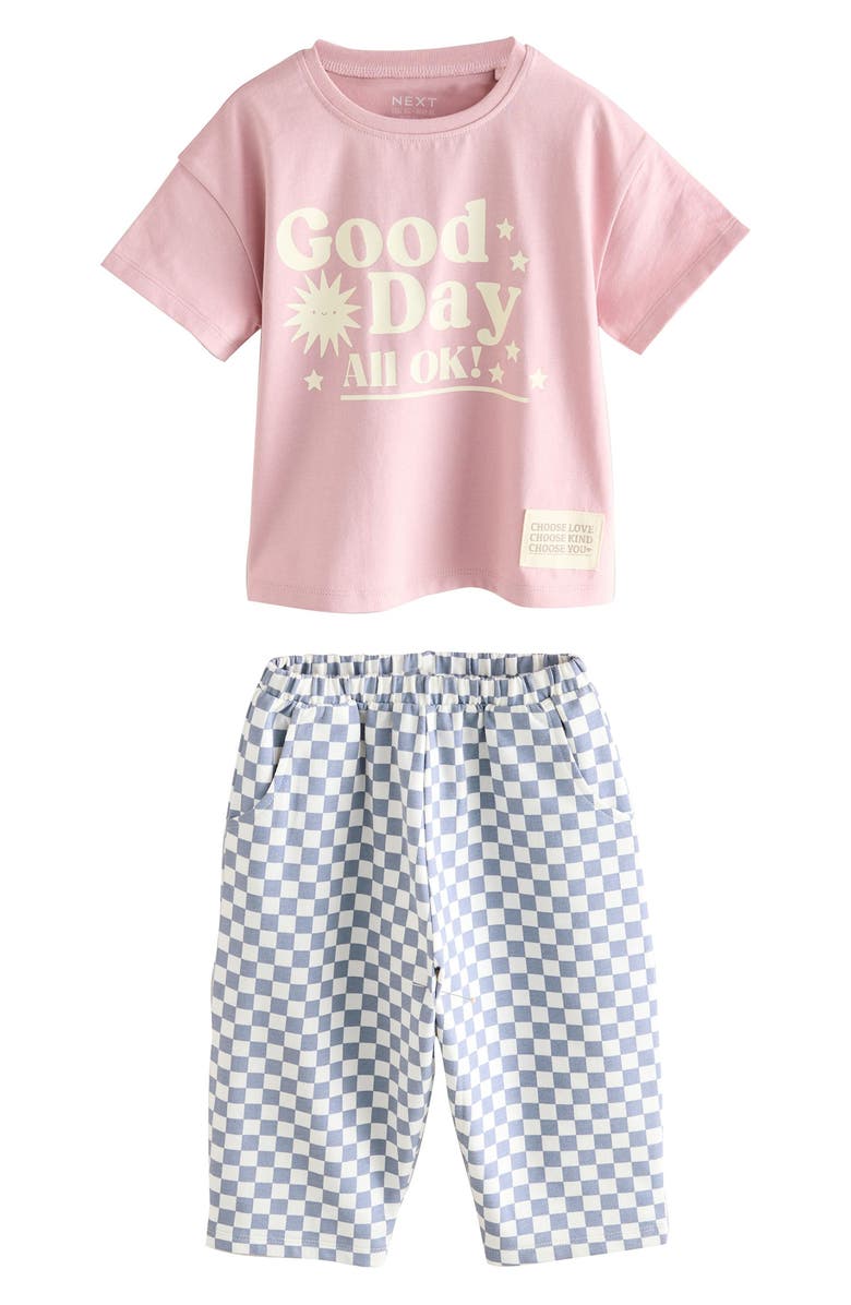 NEXT Kids' T-Shirt & Pants Set, Main, color, 