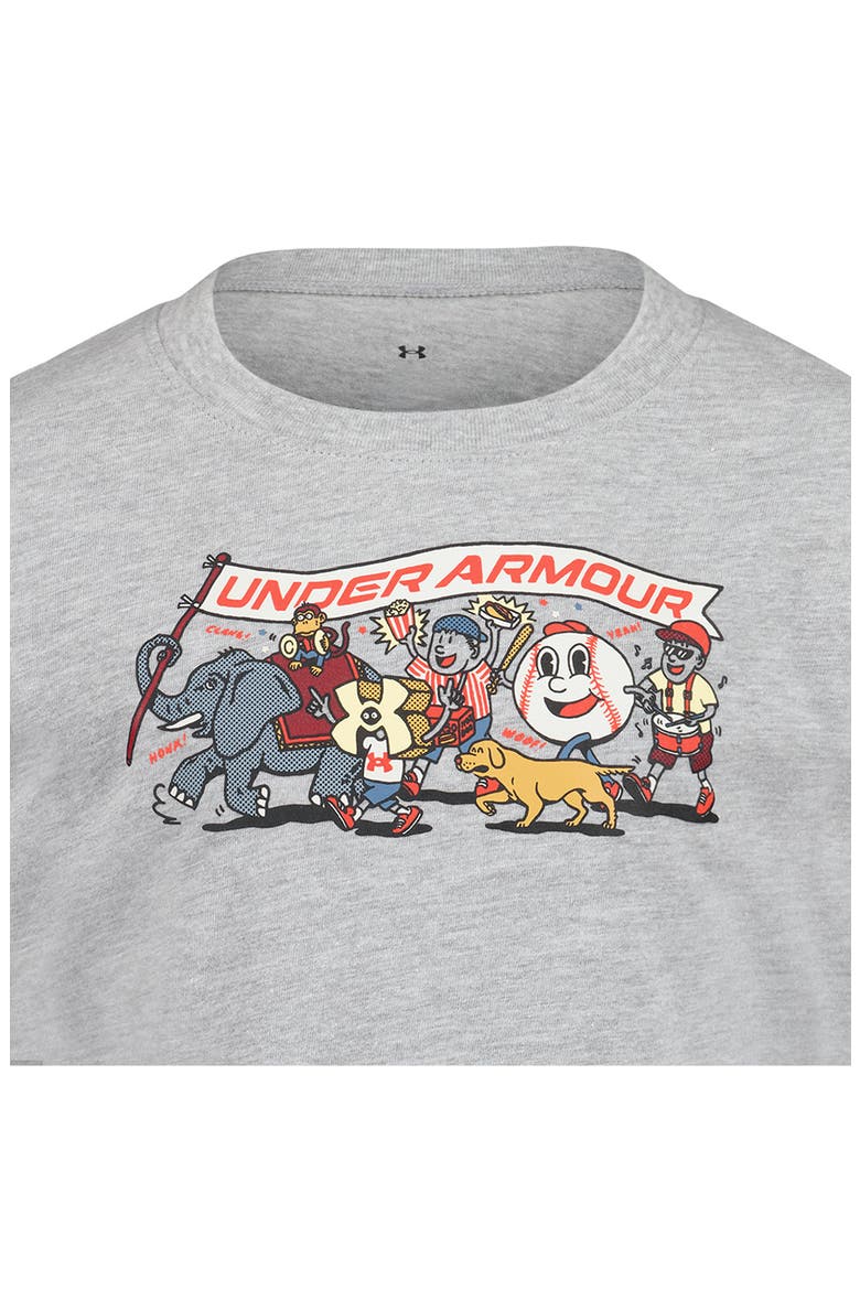 Kids' Parade Graphic Long Sleeve Performance T-shirt, Alternate, color, MOD GRAY HEATHER