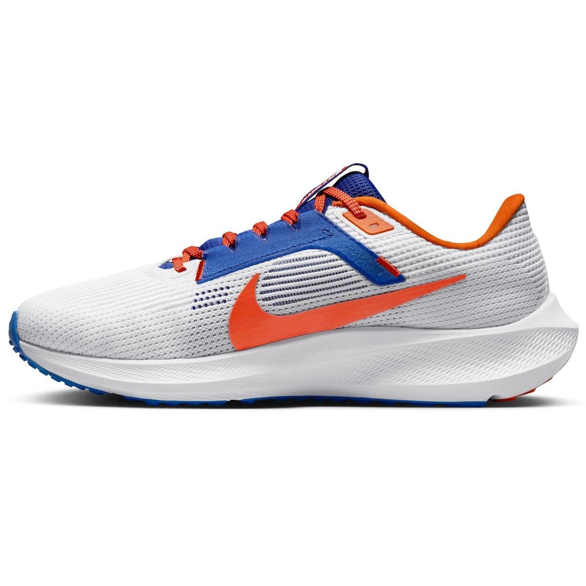 Unisex Nike  White Florida Gators Zoom Pegasus 40 Running Shoe, Alternate, color, White
